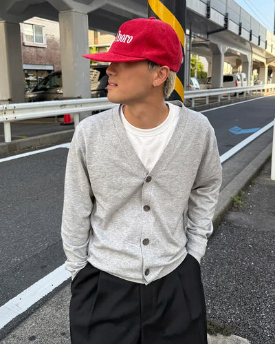 V-neck cardigan