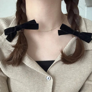 Velvet Ribbon Hairpin