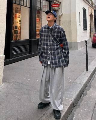 Checked pocket shirt
