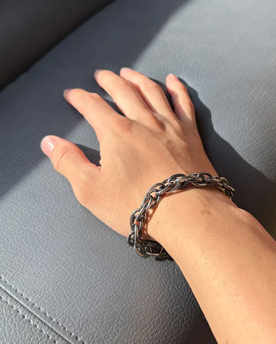 Antique chain bracelet