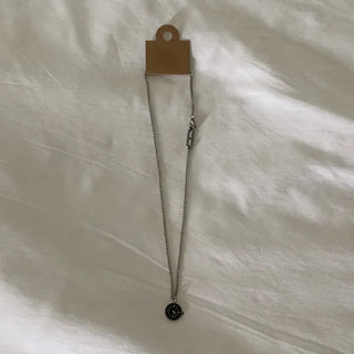 Vintage watch chain necklace