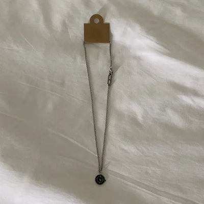 Vintage watch chain necklace