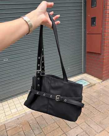 Belt wide shoulder bag