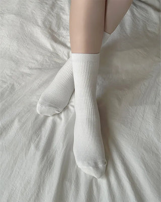 Ribbed socks