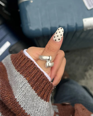 Matte Twist Ring