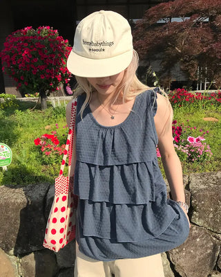 Lettering Camp Cap