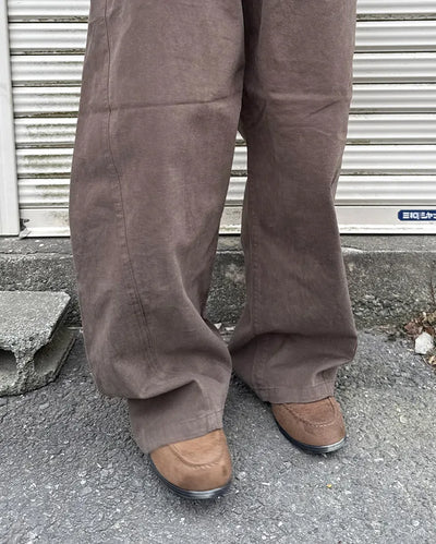Suede penny loafers