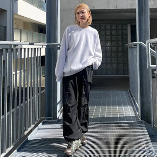 Nylon Parachute Pants