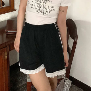 Frill Track Shorts