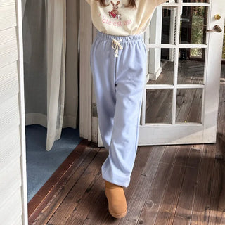 Brushed jogger pants