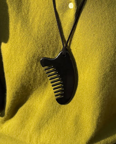 Comb necklace