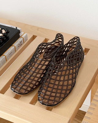 Mesh Jelly Sandals