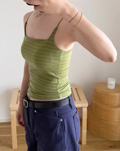 Camisole with built-in cups