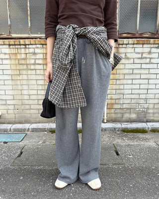 Waffle Wide Easy Pants