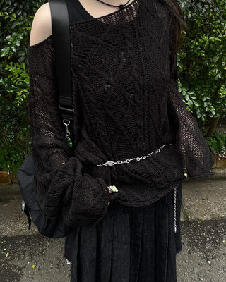 Oval Chain Belt