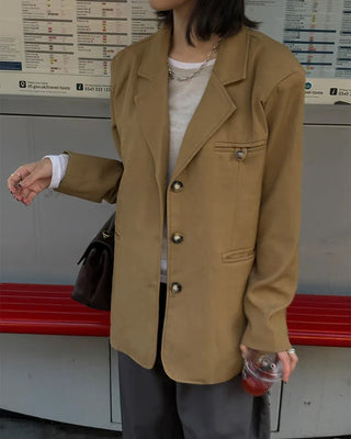 Oversized tailored jacket