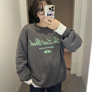 The Last Lettering Brushed Sweatshirt