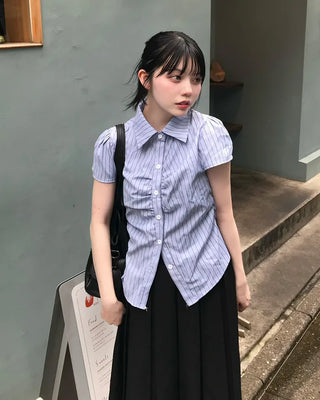 Cap sleeve shirt
