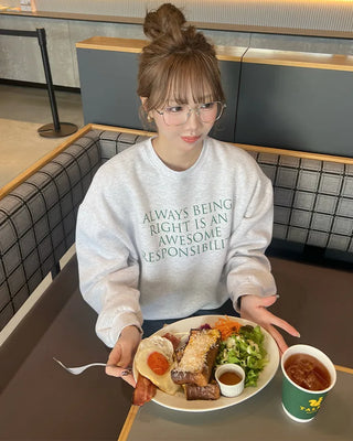 Awesome Lettering Sweatshirt