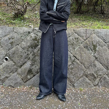 Basic denim pants