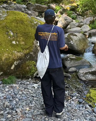 Back lettering T-shirt