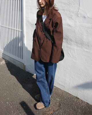 Oversized tailored jacket