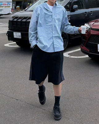 Mini check shirt