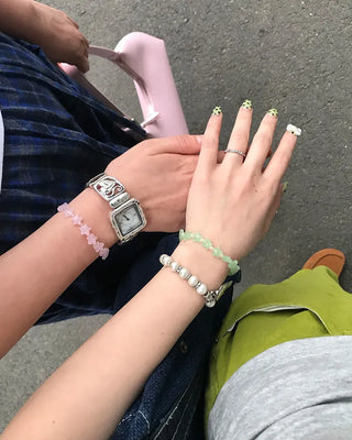 Pastel Star Bead Bracelet
