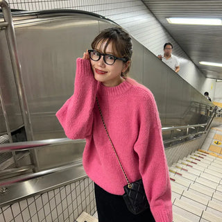 Loose wool knit