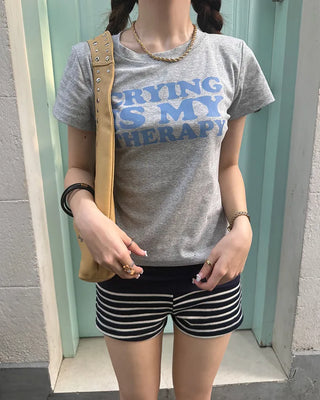 Slim Lettering T-Shirt