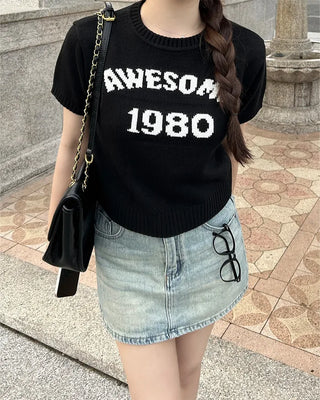 1980 Half-Sleeve Knit