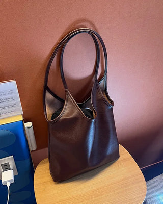 Eco-leather Triangle Shoulder Bag