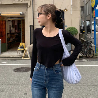 Asymmetrical Crop T-shirt