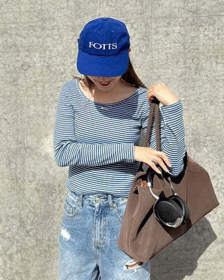 Striped slim T-shirt