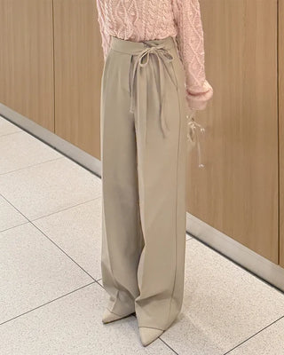 Ribbon string slacks