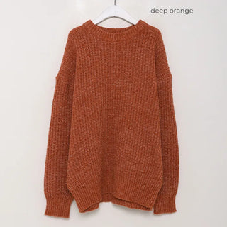 (Unisex) Round Openwork Knit