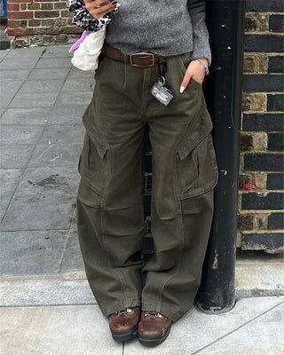 Khaki cargo pants