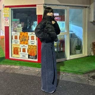 Maxi Wide Denim Pants