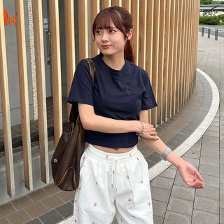 Crop Basic T-Shirt