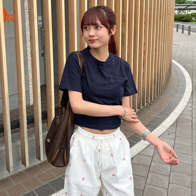 Crop Basic T-Shirt