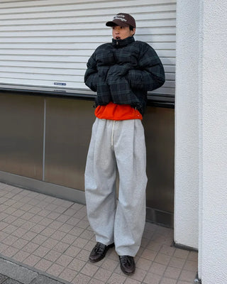 String waist sweatpants