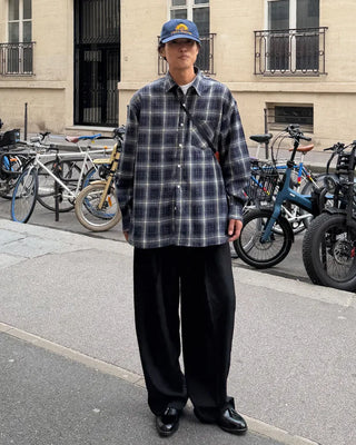 Wide slacks