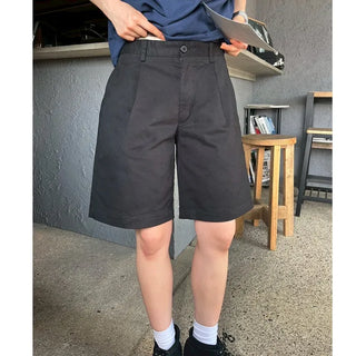 Wide Chino Shorts