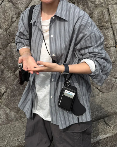 Cotton striped shirt