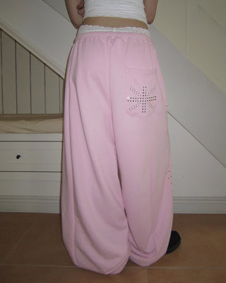 Stud wide training pants