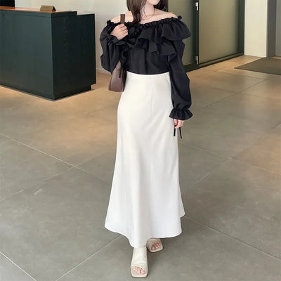 Satin Mermaid Skirt