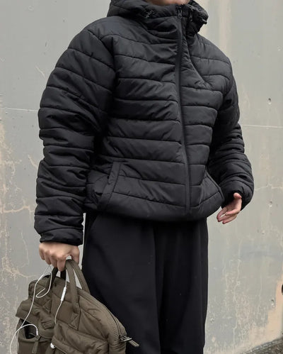 Double-zip padded jumper