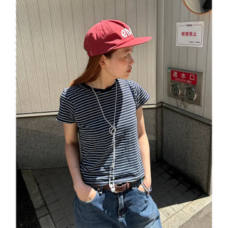 Suede square belt