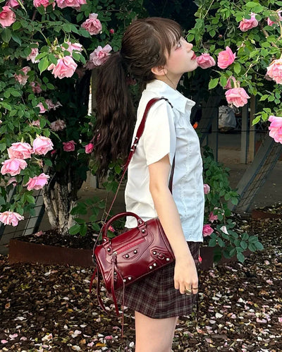 Belt design shoulder bag