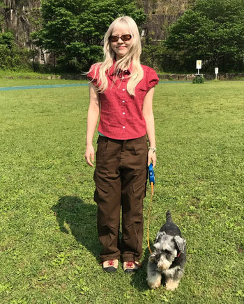 Vintage wide cargo pants